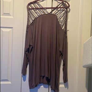 Maurice’s Shoulder Cage Sexy Top NWT